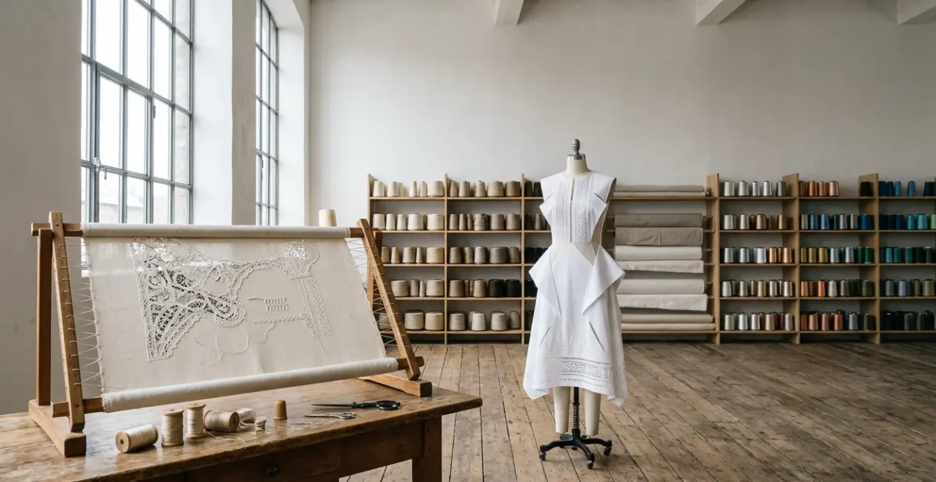 Traditionelle Handwerkskunst trifft auf moderne Modetrends