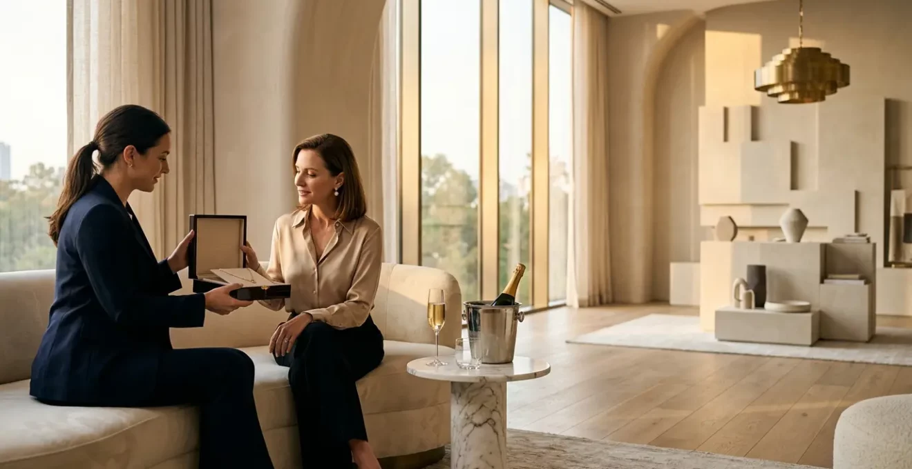 Luxuriöses VIP-Shopping-Erlebnis in einem exklusiven Privatbereich mit persönlicher Betreuung