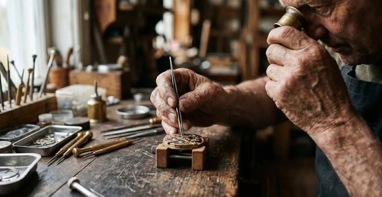Meisterhafte Handwerkskunst in einem High-Jewelry-Atelier